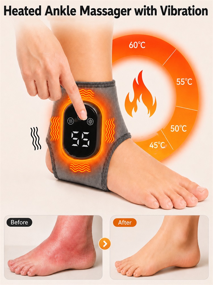 Electric Heat And Vibration An - Ankle Brace Support ulasan dan harga