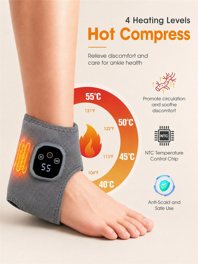 Electric Heat And Vibration An - Ankle Brace Support ulasan dan harga