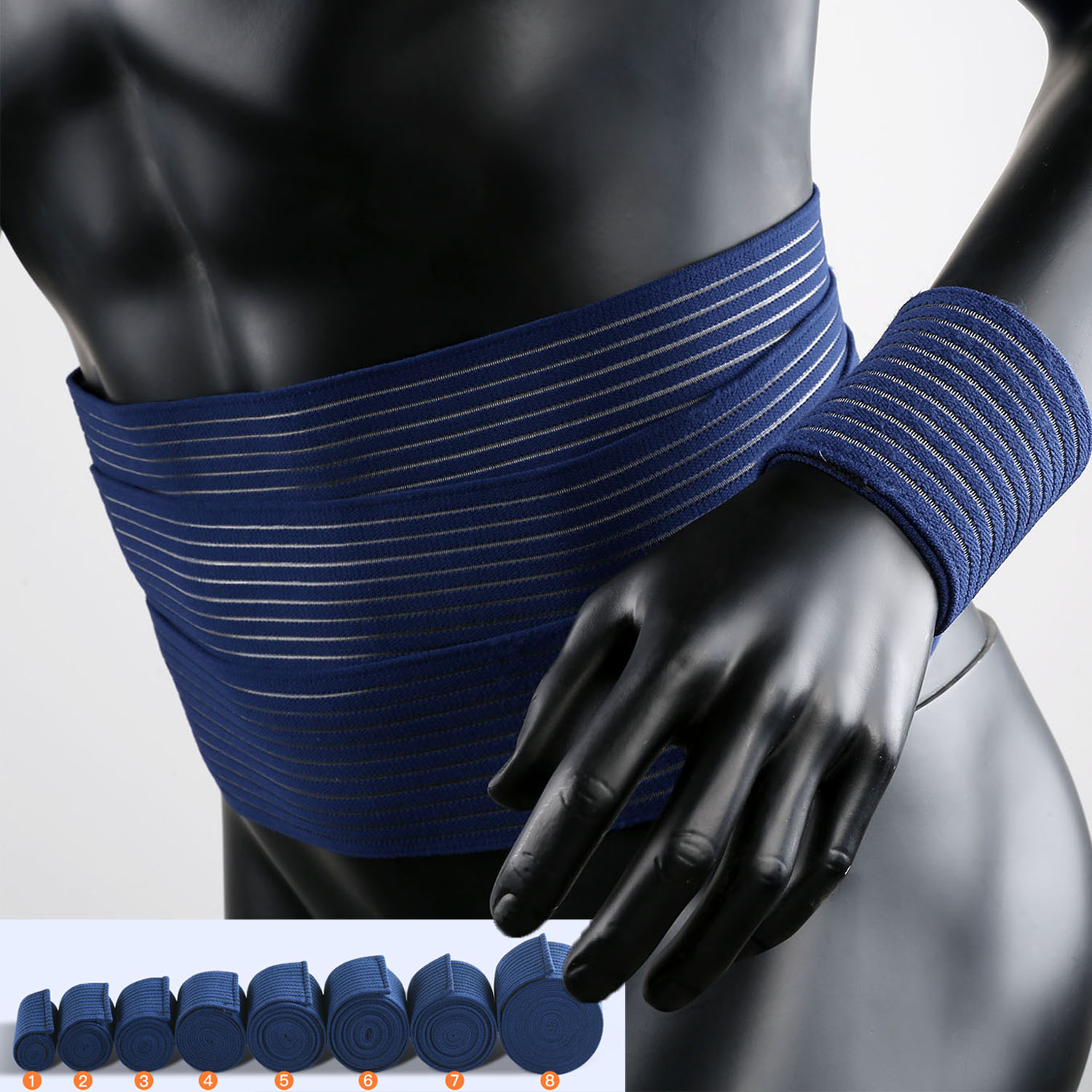1 PC Tape Compression Bandage  - Ankle Brace Support ulasan dan harga