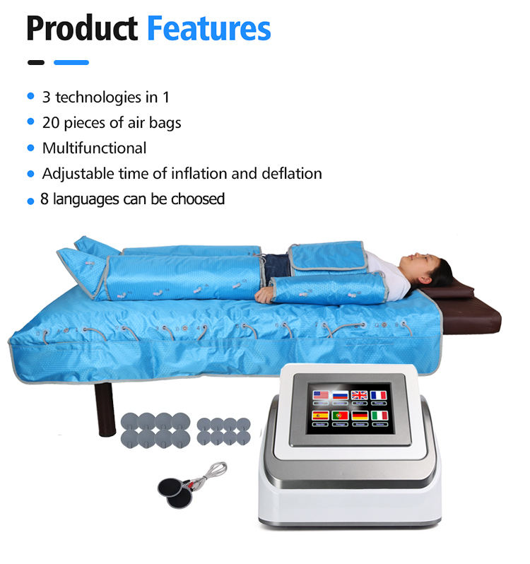 Portable Lymphatic Drainage Ma - Sauna Blanket Infrared ulasan dan harga